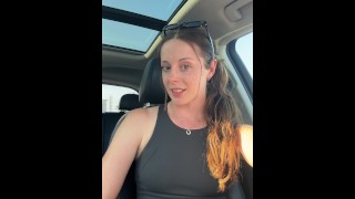 Having A Mind Blowing Orgasm In The CAR WASH 💦💦💦