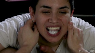 POV Blowjob & Cum Swallow to the rythm of NIN