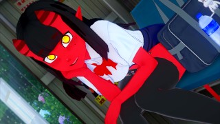 Meru the Succubus Enters Your Room to Fuck with You All Day - Anime Hentai 3d Compilation